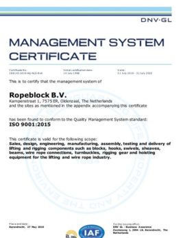 190731 CERTIFICATE ISO 9001 website